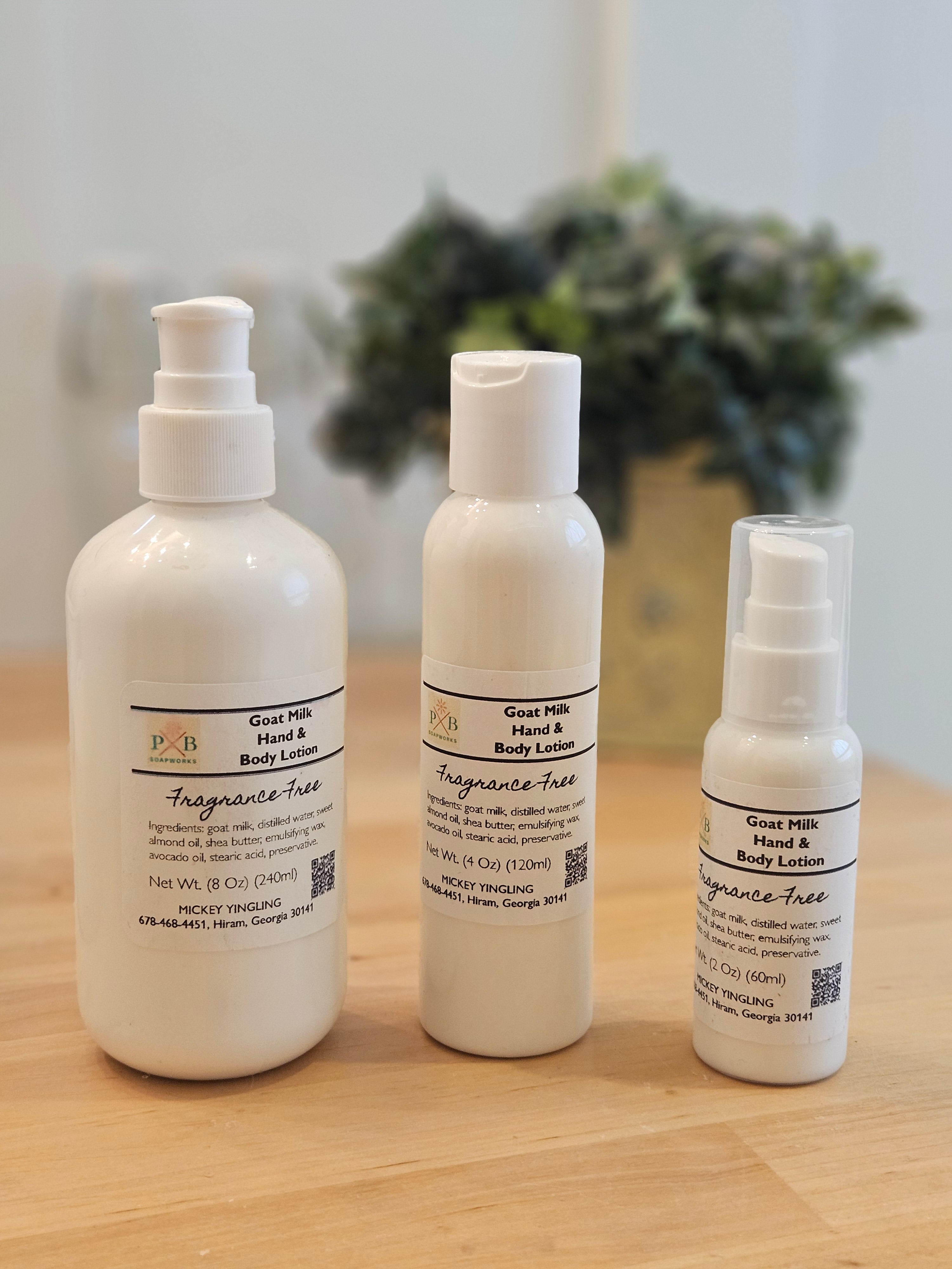 ザマイラ　FAVEUR PURE LOTION & MILK LOTION Goat Milk Lotion – Pure Bliss Soapworks